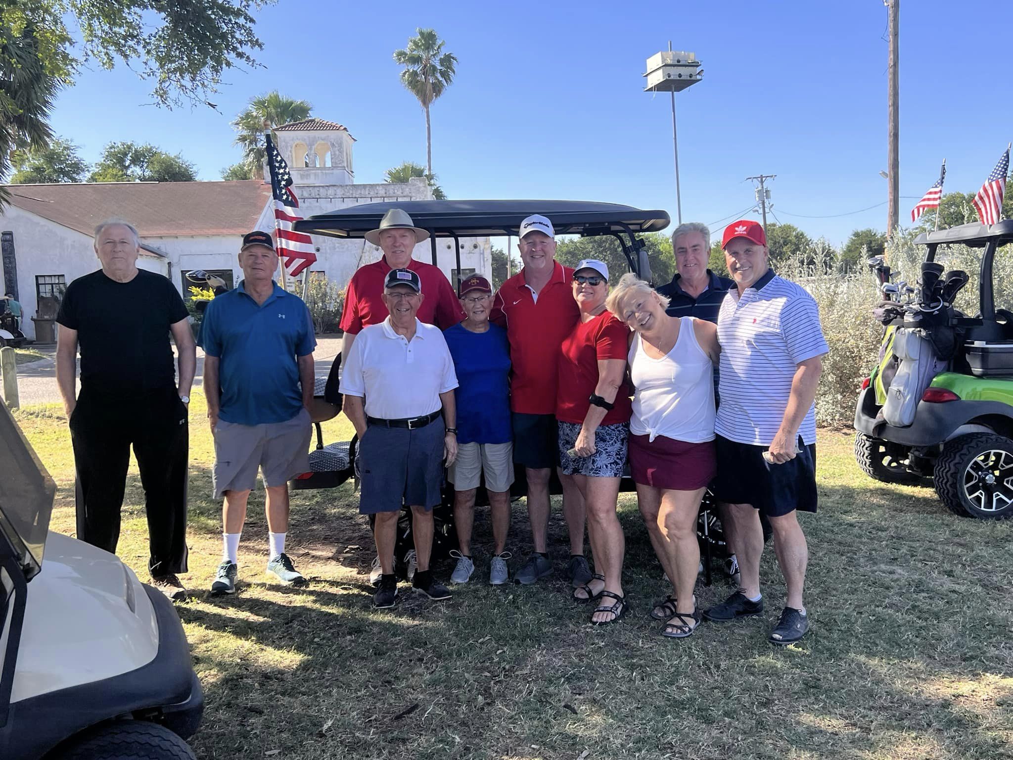 Americans Golfing